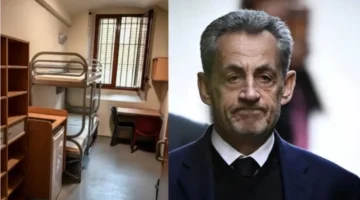 ساركوزي داخل السجن: نظام غذائي يعتمد على الزبادي وتوتر بسبب تهديدات زملائه